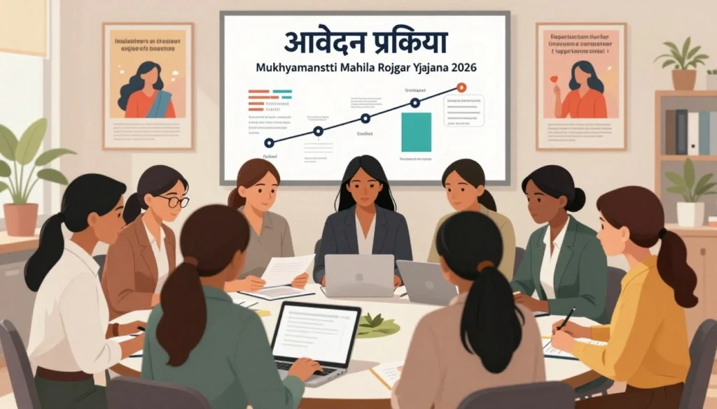 Mukhyamantri Mahila Rojgar Yojana Apply Process In Hindi