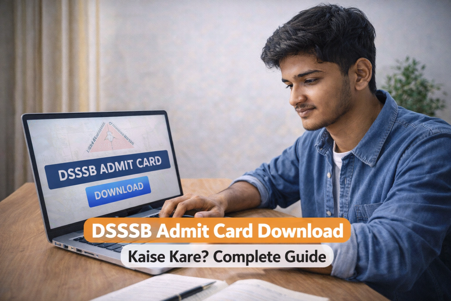 DSSSB Admit Card Download Kaise Kare? Complete Guide