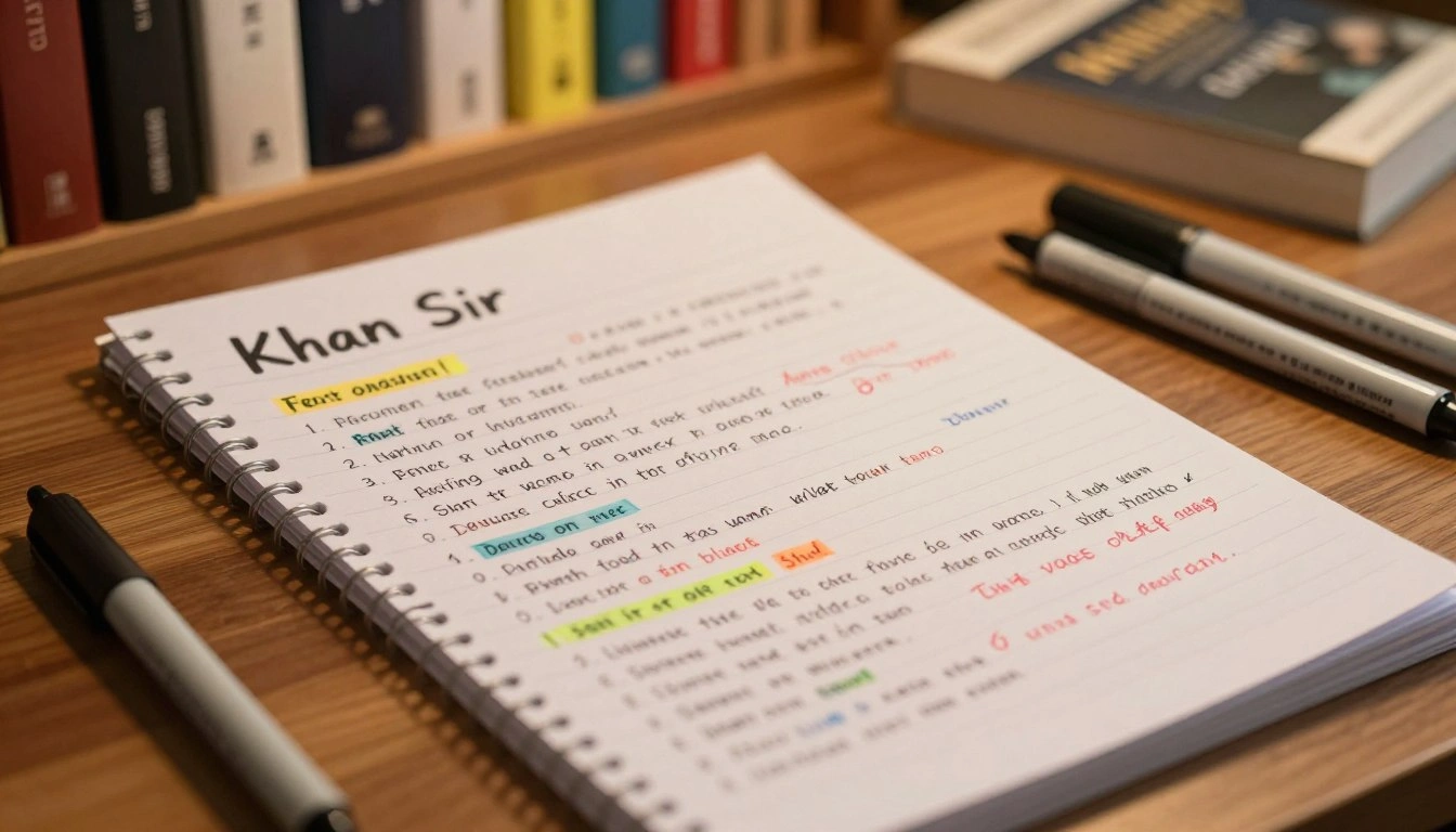 khan sir handwritten notes for competitive exams in hindi
