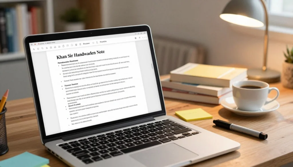 khan sir handwritten notes pdf preparation guide